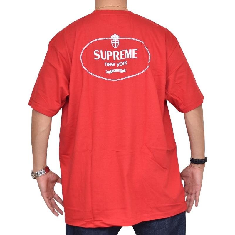 Supreme 大きいサイズ メンズ シュプリーム Crest Tee 半袖 T