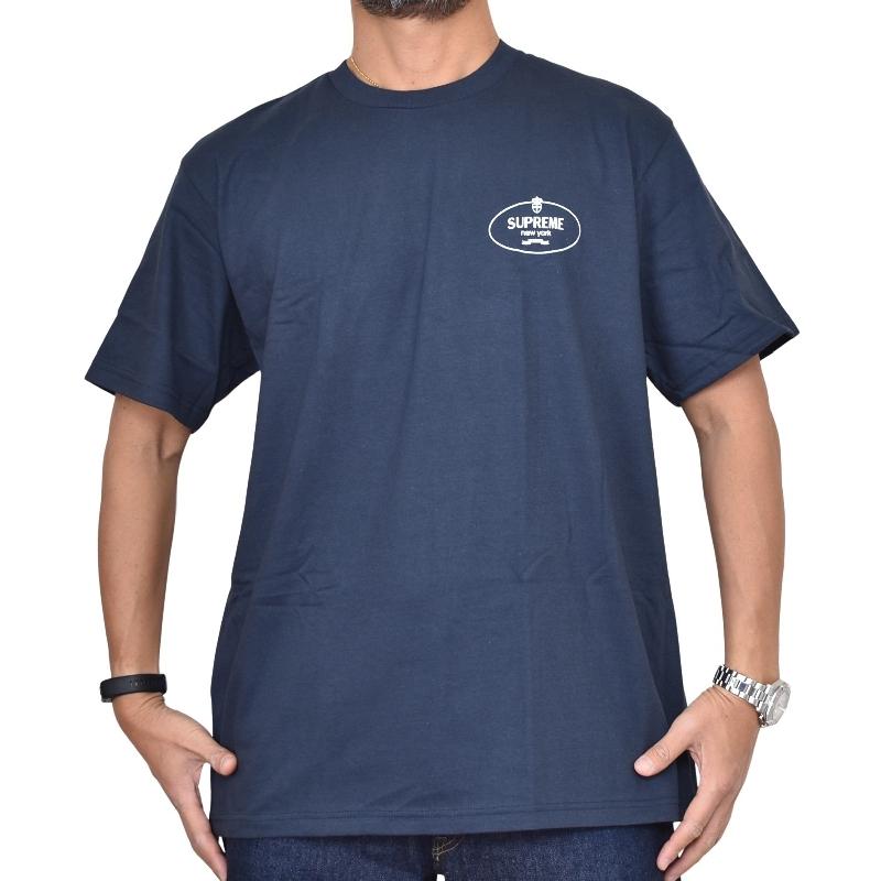 Supreme Crest Tee Tシャツ Navy 2024FW Supreme Crest Tee Tシャツ Navy 2024FW