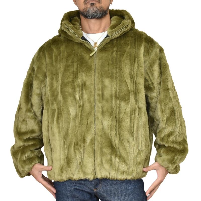 Supreme シュプリーム Faux Fur Hooded Jacket フェイクファー Supreme シュプリーム Faux Fur Hooded Jacket フェイクファー