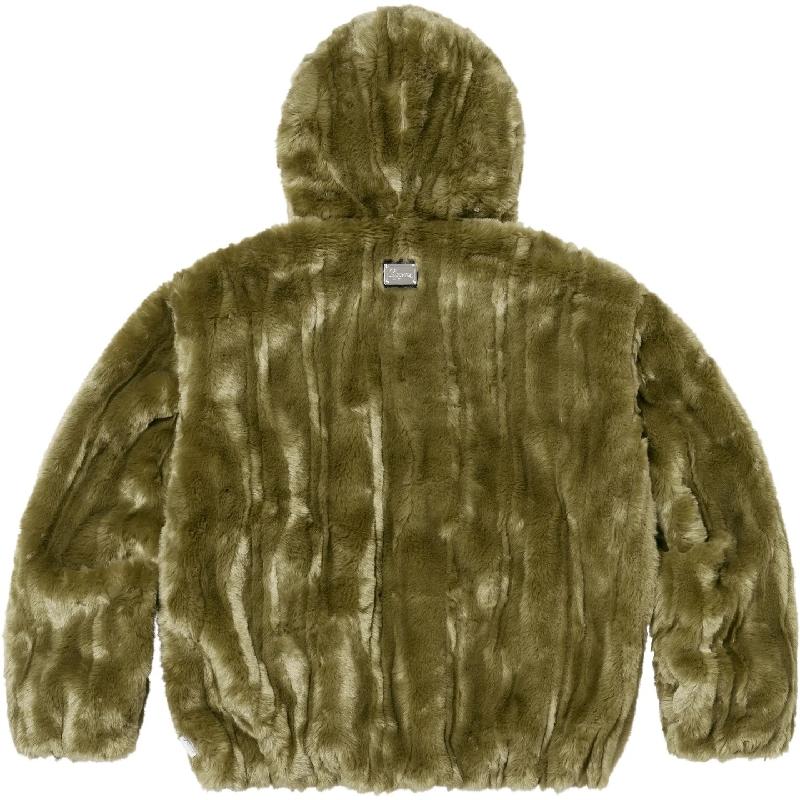 Supreme シュプリーム Faux Fur Hooded Jacket フェイクファー Supreme シュプリーム Faux Fur Hooded Jacket フェイクファー