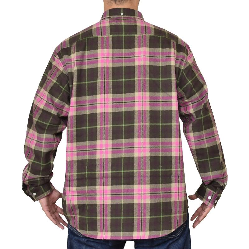 Supreme チェック柄シャツ S ピンク/グリーン Supreme チェック柄シャツ S ピンク/グリーン