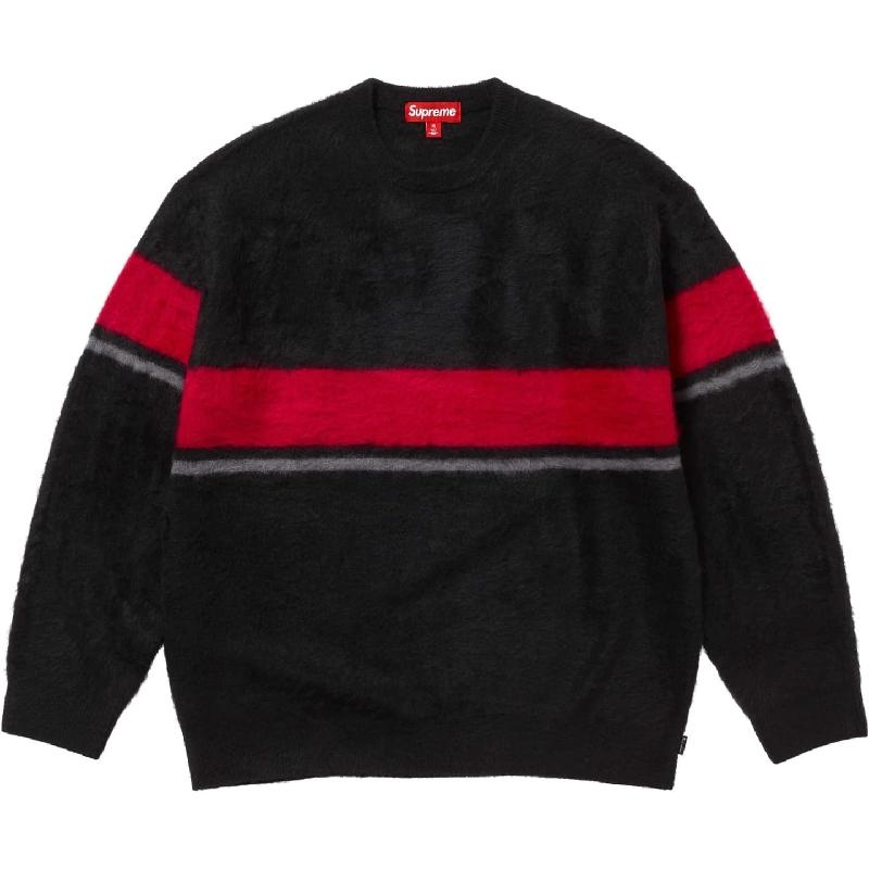 Supreme（シュプリーム） 大きいサイズ メンズ Brushed Stripe Sweater