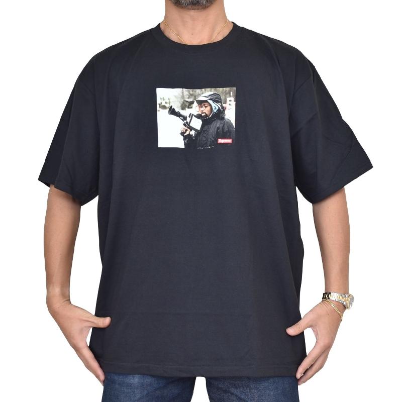 新品　supreme 総柄Tシャツ 黒　L Supreme（シュプリーム） 大きいサイズ メンズ Spike Lee Tee 半袖 T