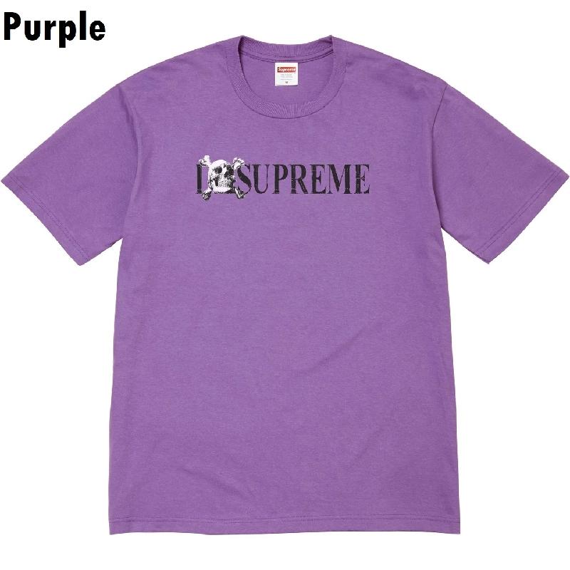 Supreme（シュプリーム） 大きいサイズ メンズ Skull Tee 半袖 Tシャツ