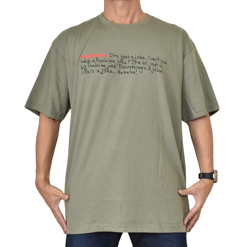 Supreme（シュプリーム） 大きいサイズ メンズ Joke Tee 半袖 Tシャツ