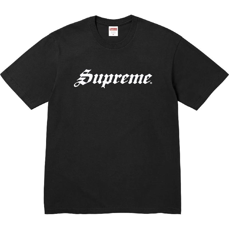Supreme Tシャツ ブラック XXL Supreme（シュプリーム） 大きいサイズ メンズ Leash Tee 半袖 Tシャツ