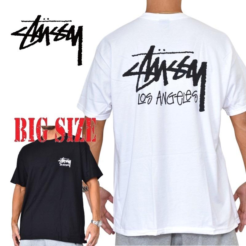 大きいサイズメンズ STUSSY ステューシー半袖 Tシャツ LA限定 ロサンゼルス Los Angeles ブラック ホワイト 白 黒 XL :  stu-003-c : deff 大きいサイズメンズ専門店 - 通販 - Yahoo!ショッピング