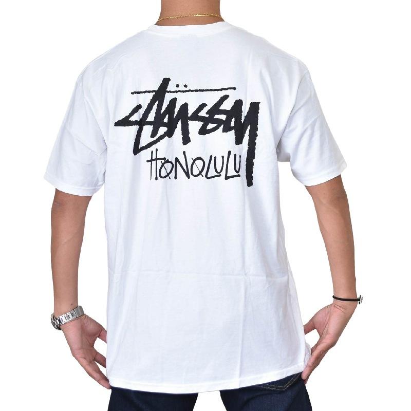 ハワイ限定】stussy Honolulu Tシャツ サイズ XL 白-