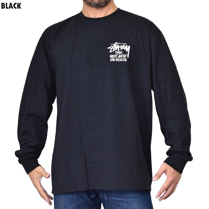 STUSSY 大きいサイズメンズ ステューシー ロンT 長袖 Tシャツ