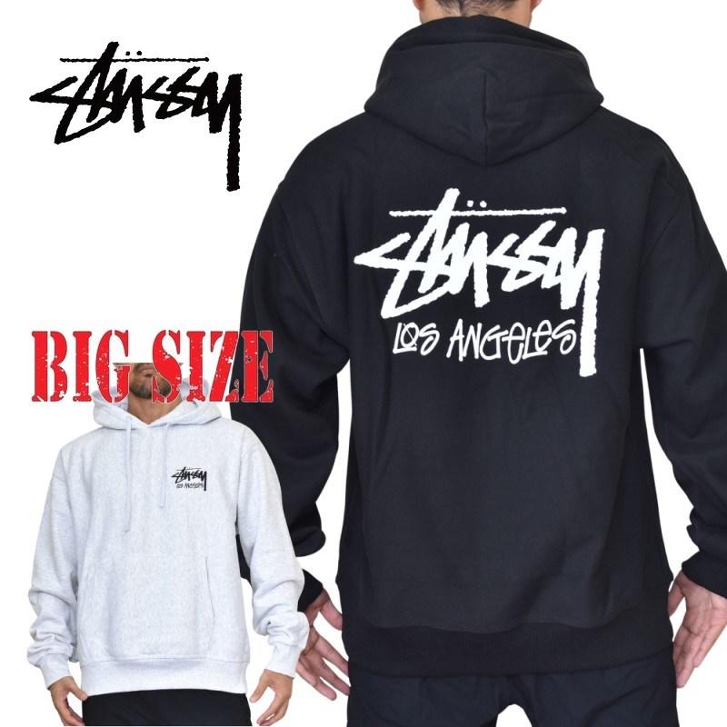 大きいサイズメンズ STUSSY ステューシー パーカー プルオーバー