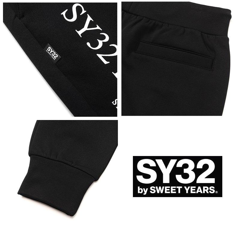 新品未使用　SY32 パンツ　サイズXXL SALE】20%OFF スウェットパンツ SY32 by sweet years TNS1741 BIG LOGO