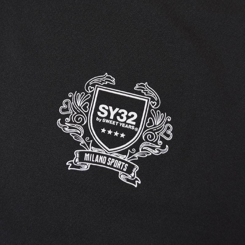 大きいサイズ メンズ SY32 by SWEET YEARS ラッシュガード 長袖 フード付き フルジップ パーカー 黒 UVカット 日焼け 紫外線対策 水陸両用 HOODIE XXXL XXXXL | SWEET YEARS | 04