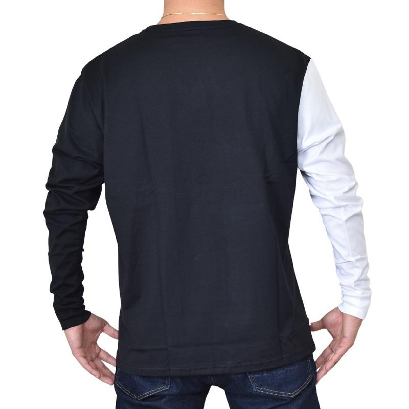 サイズL 白　STICK OUT LOGO L/S TEE 13536J サイズL 白 STICK OUT LOGO L/S TEE 13536J