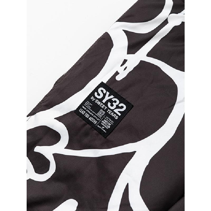 新品未使用　SY32 ブルゾン　サイズXXL 新品 SY32 ナイロン フリースジャケット XXL ゴルフ ワイド