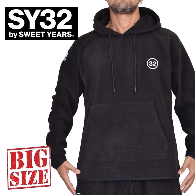 SY32 SWEET YEARS】メンズ 防寒プルオーバー XL ブラック