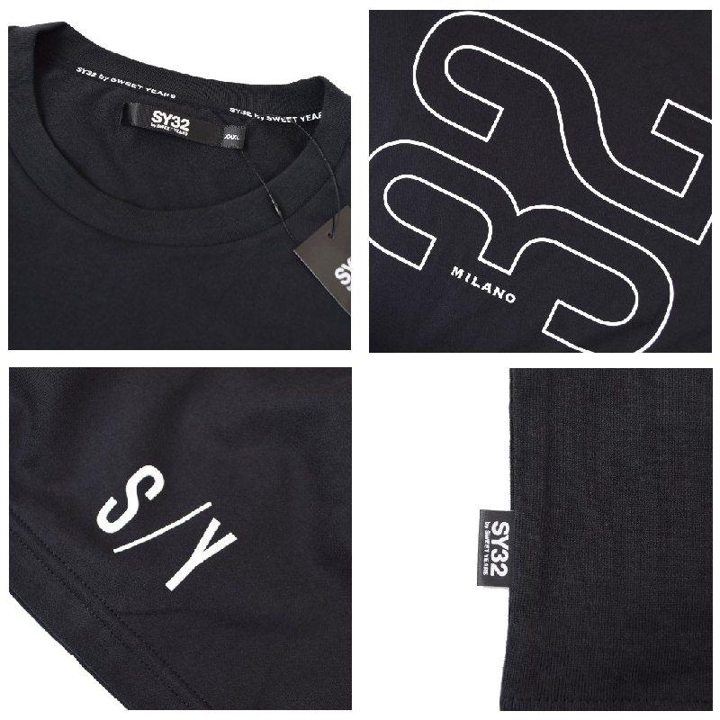 別注 大きいサイズ メンズ SY32 by SWEET YEARS スウィートイヤーズ 半袖 Tシャツ BASIC BIG 32 LOGO TEE XXXL XXXXL [M便 1/1]｜deff｜12