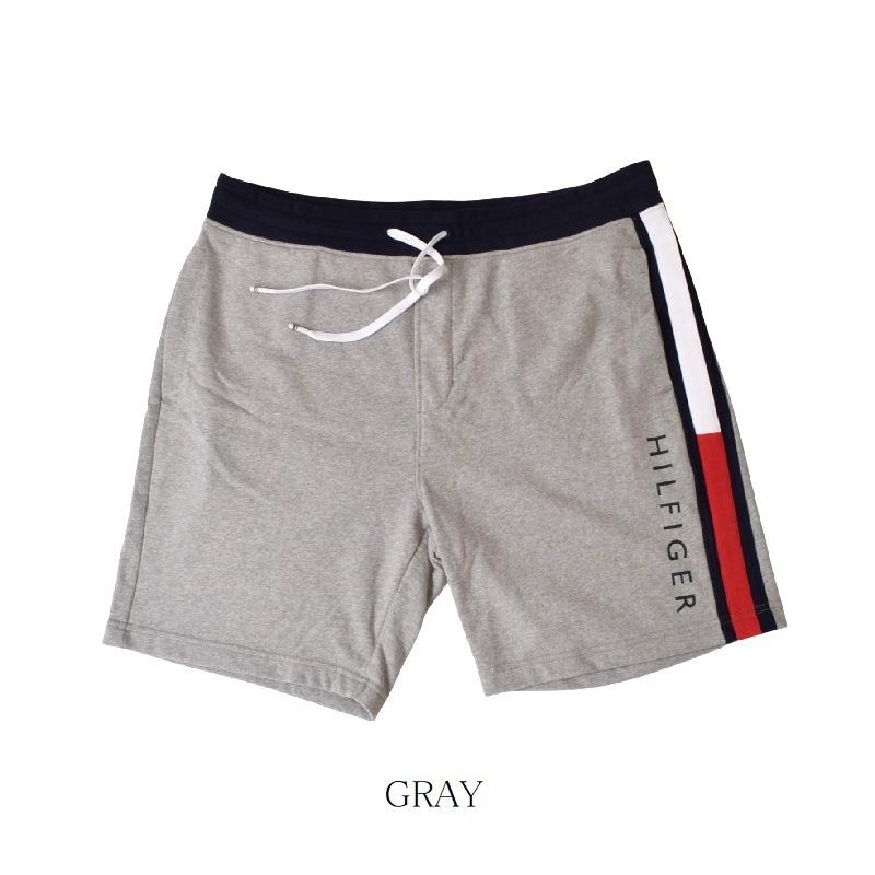 SALE 大きいサイズ メンズ トミーヒルフィガー TOMMY HILFIGER スウェット ショーツ ハーフパンツ サイドロゴ 裏毛 XL