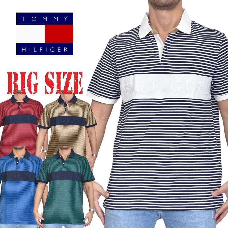 SALE 大きいサイズメンズ トミーヒルフィガー TOMMY HILFIGER 鹿の子