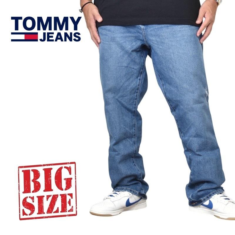 大きいサイズメンズ TOMMY HILFIGER JEANS トミーヒルフィガー デニム 