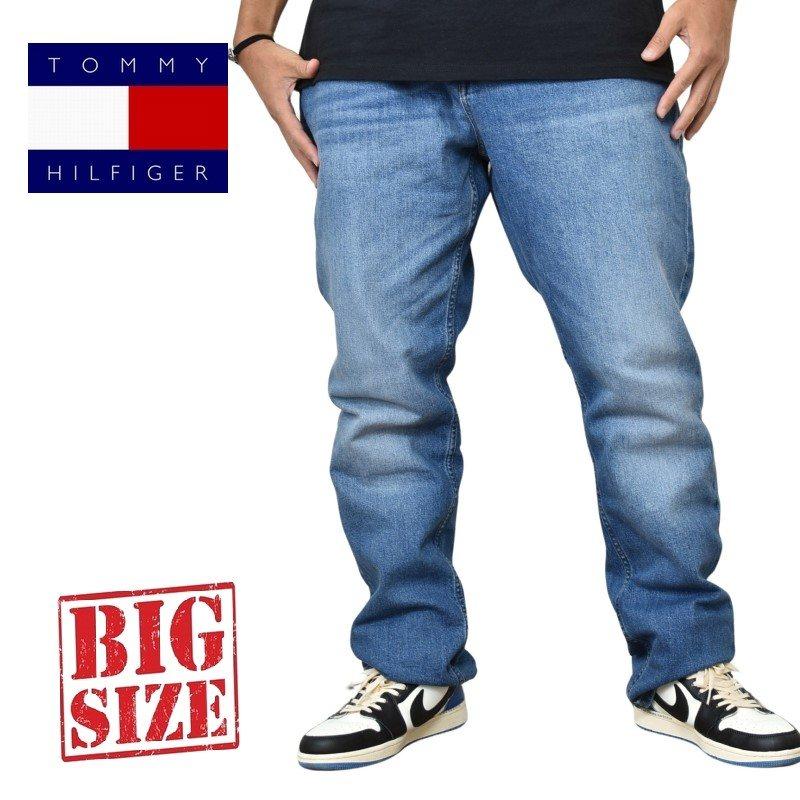 大きいサイズメンズ TOMMY HILFIGER トミーヒルフィガー デニムパンツ 