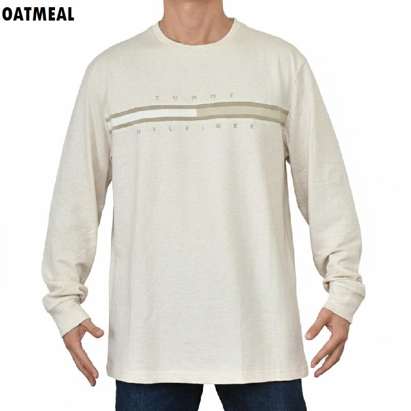 大きいサイズメンズ トミーヒルフィガー TOMMY HILFIGER 長袖Ｔシャツ ロンＴ ロゴ刺繍 Long-Sleeve Tonal Flag Logo T-Shirt XL XXL | TOMMY HILFIGER | 06