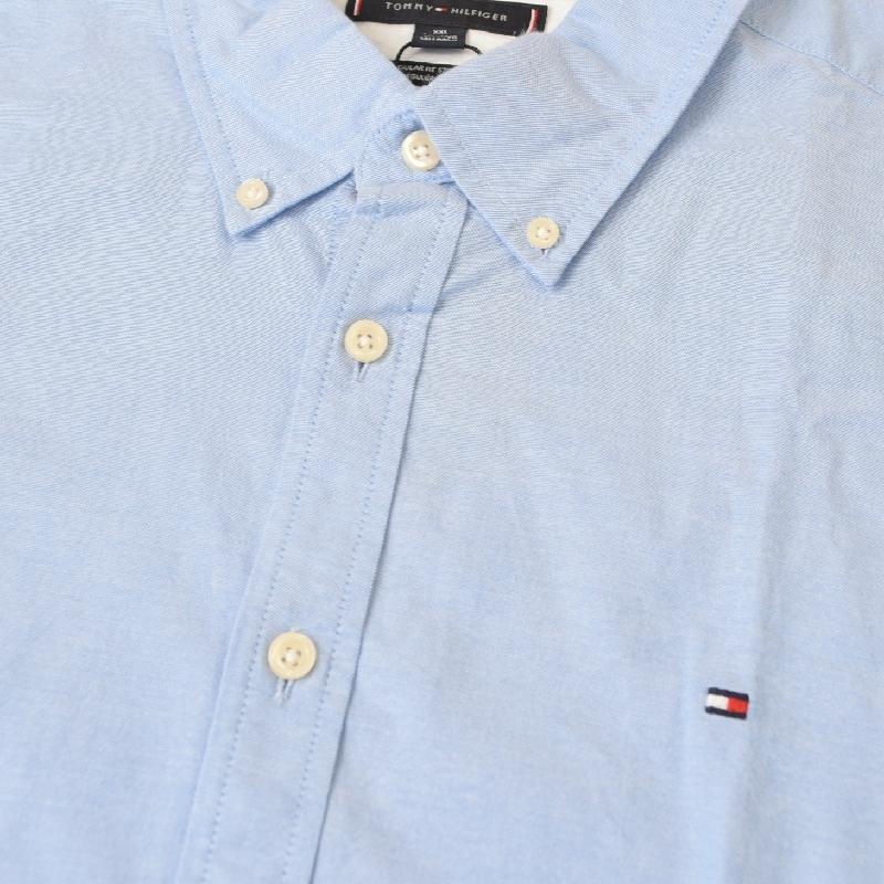 大きいサイズメンズ トミーヒルフィガー TOMMY HILFIGER 半袖 シャツ ワンポイント ボタンダウン XXL XXXL | TOMMY HILFIGER | 05