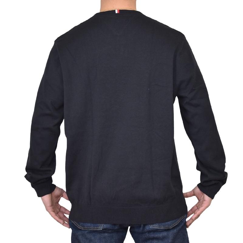 大きいサイズメンズ トミーヒルフィガー TOMMY HILFIGER クルーネック コットン 長袖 トップス フラッグロゴ ワンポイント刺繍 丸首 Crewneck Sweater XXXL XXL | TOMMY HILFIGER | 02
