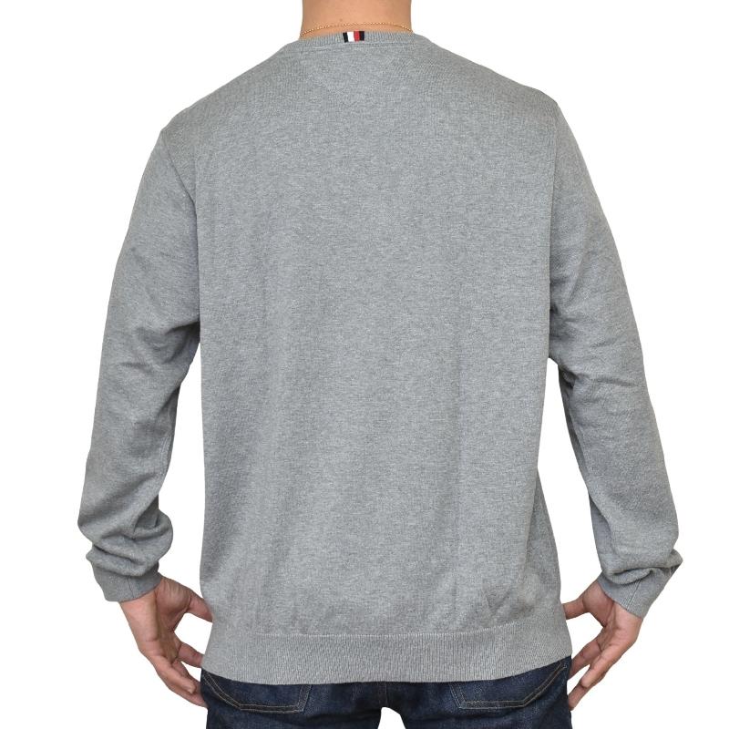 大きいサイズメンズ トミーヒルフィガー TOMMY HILFIGER クルーネック コットン 長袖 トップス フラッグロゴ ワンポイント刺繍 丸首 Crewneck Sweater XXXL XXL | TOMMY HILFIGER | 04