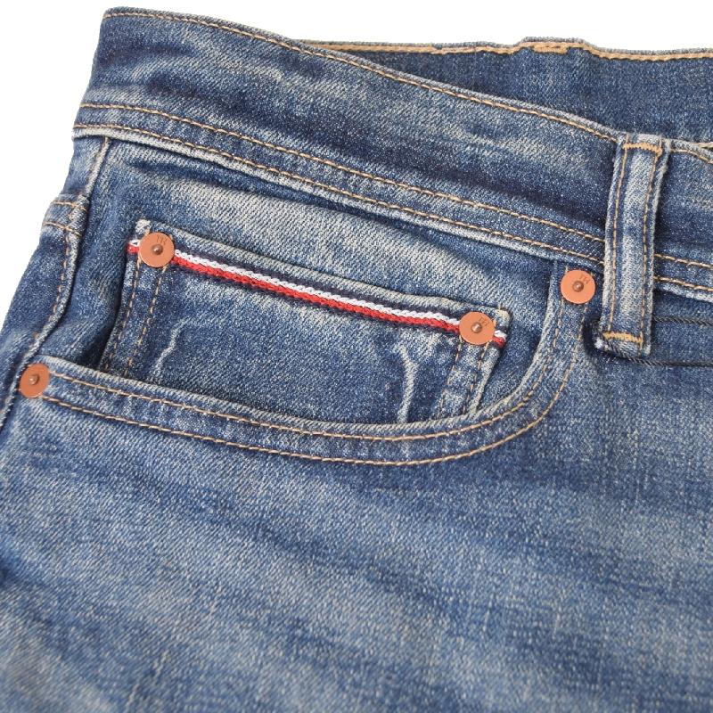 大きいサイズメンズ TOMMY HILFIGER トミーヒルフィガー デニムパンツ ジーンズ ジーパン LOOSE ルーズフィット 極太 ストリート 太目 42インチ | TOMMY HILFIGER | 04