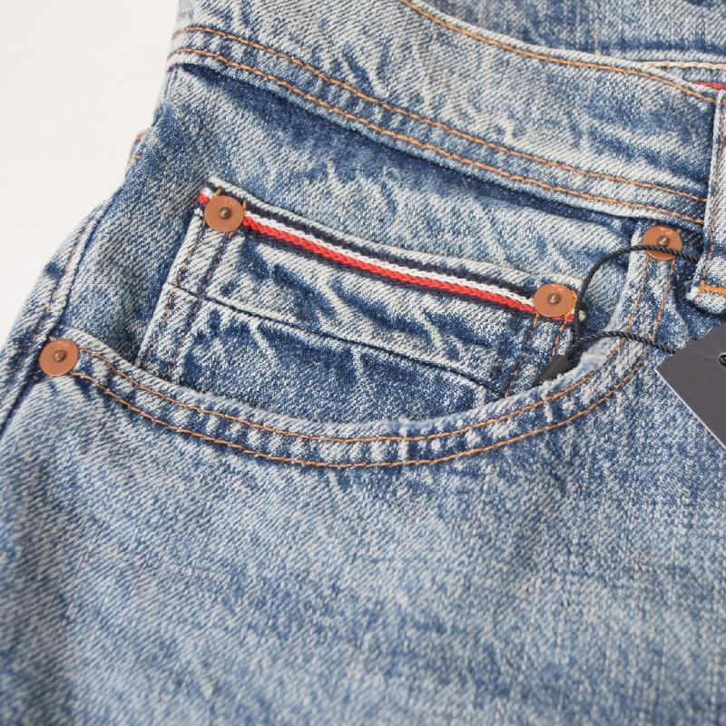 大きいサイズメンズ TOMMY HILFIGER トミーヒルフィガー Jeans リラックスストレート ダメージ 加工 デニムパンツ ジーンズ ジーパン ヘンプ混 40 42 44インチ | TOMMY HILFIGER | 04