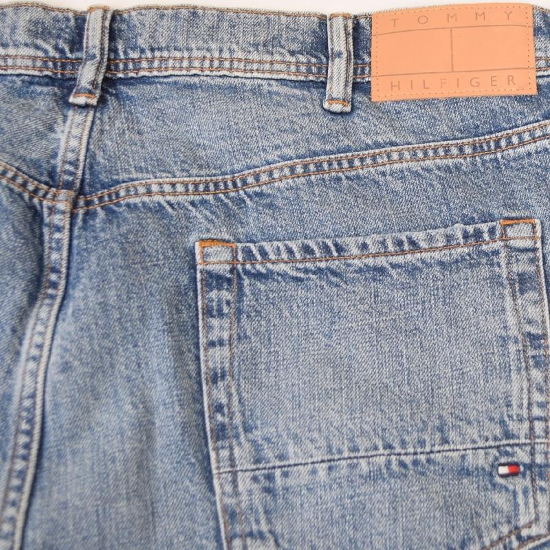 大きいサイズメンズ TOMMY HILFIGER トミーヒルフィガー Jeans リラックスストレート ダメージ 加工 デニムパンツ ジーンズ ジーパン ヘンプ混 40 42 44インチ | TOMMY HILFIGER | 06