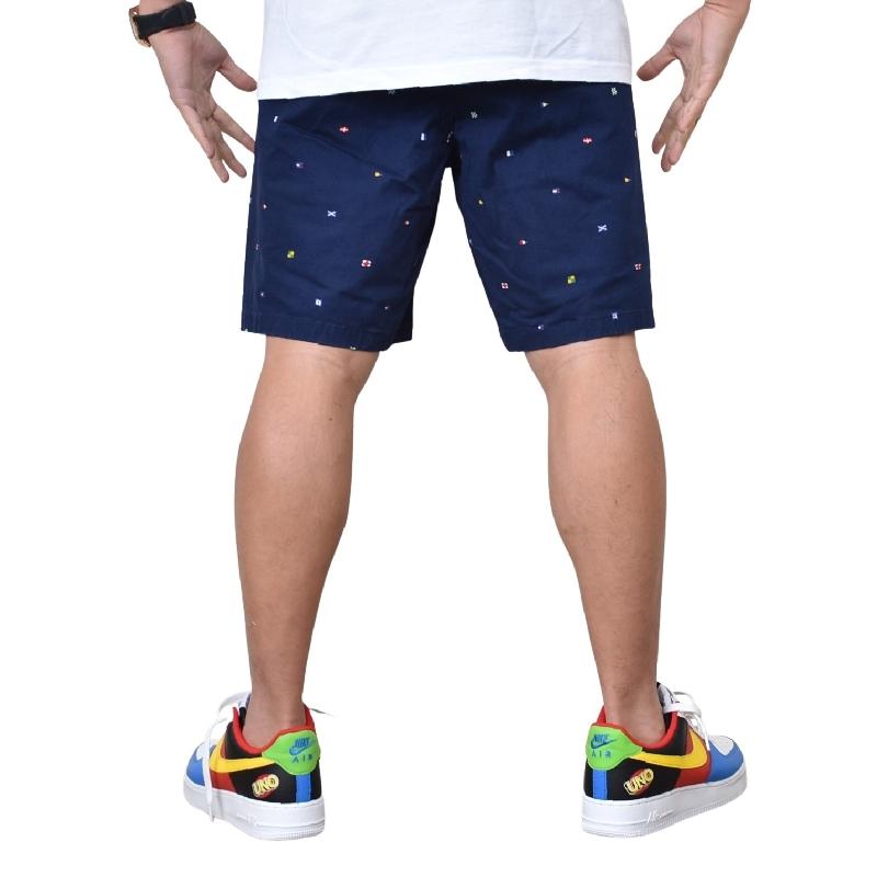 大きいサイズ メンズ トミーヒルフィガー TOMMY HILFIGER フラッグ柄 チノショーツ ハーフパンツ ハーパン ショートパンツ 9inch 40 42 44インチ | TOMMY HILFIGER | 02