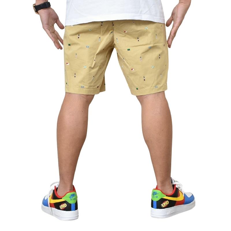 大きいサイズ メンズ トミーヒルフィガー TOMMY HILFIGER フラッグ柄 チノショーツ ハーフパンツ ハーパン ショートパンツ 9inch 40 42 44インチ | TOMMY HILFIGER | 04