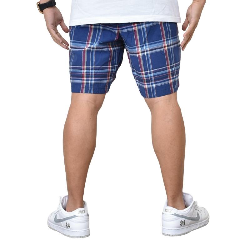 大きいサイズ メンズ トミーヒルフィガー TOMMY HILFIGER チェック柄 ツイルショーツ ハーフパンツ ハーパン ショートパンツ 9inch 38 40 42 44インチ | TOMMY HILFIGER | 02