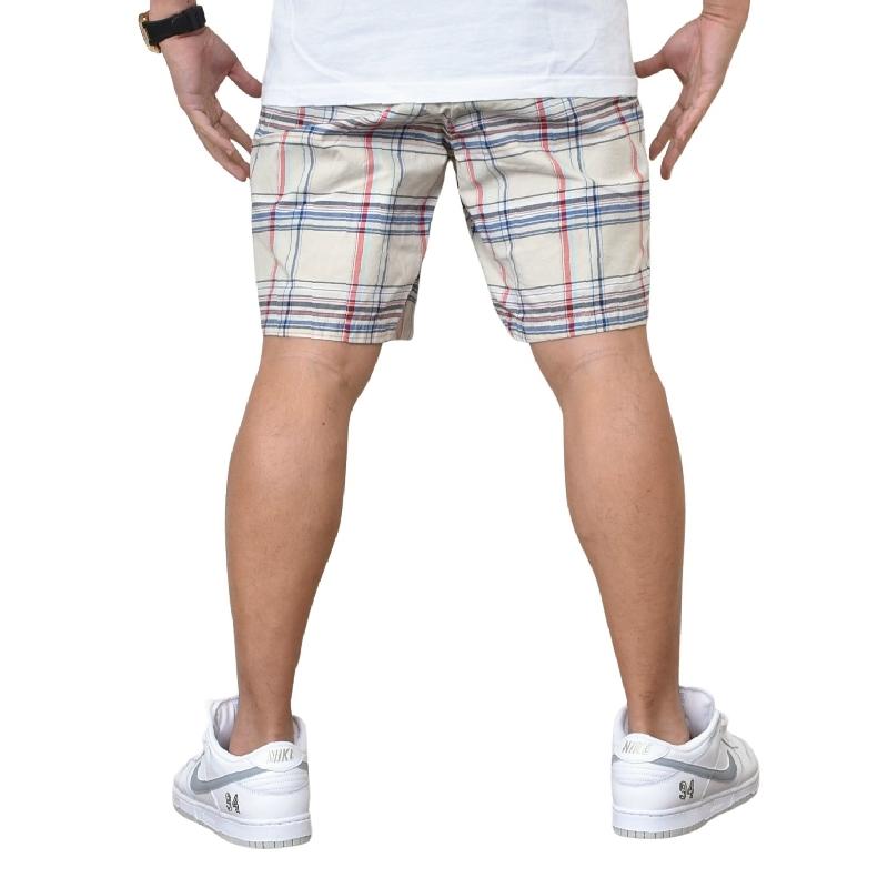 大きいサイズ メンズ トミーヒルフィガー TOMMY HILFIGER チェック柄 ツイルショーツ ハーフパンツ ハーパン ショートパンツ 9inch 38 40 42 44インチ | TOMMY HILFIGER | 04