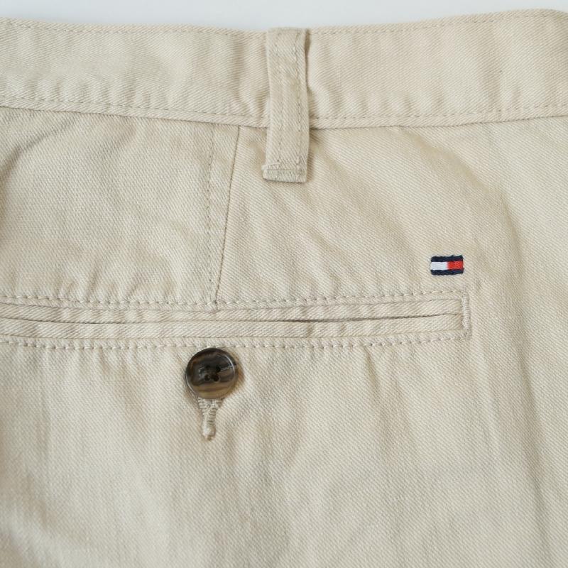 大きいサイズ メンズ トミーヒルフィガー TOMMY HILFIGER コットンリネンショーツ ハーフパンツ ハーパン ショートパンツ 麻混 7inch 40 42インチ | TOMMY HILFIGER | 05