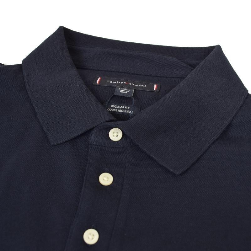 大きいサイズメンズ トミーヒルフィガー TOMMY HILFIGER 鹿の子 半袖 ポロシャツ バーシティ パッチ モノグラム ロゴ ワンポイント刺繍 Varsity Patch Polo XXL | TOMMY HILFIGER | 03