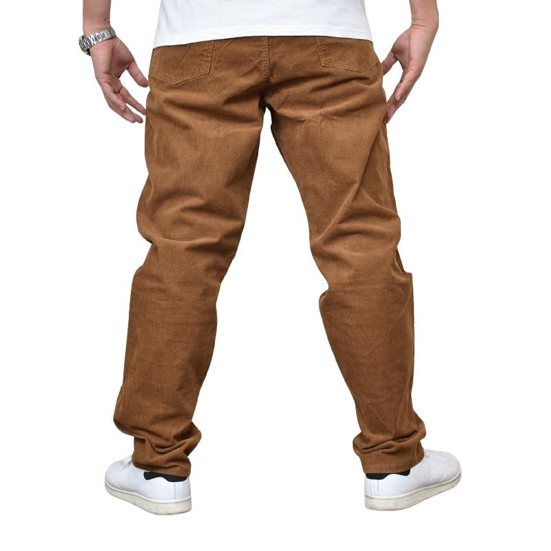 大きいサイズメンズ TOMMY HILFIGER トミーヒルフィガー Corduroy Pant ストレッチ ストレート コーデュロイパンツ ワークパンツ ブラウン 茶色 40 42 38インチ | TOMMY HILFIGER | 02