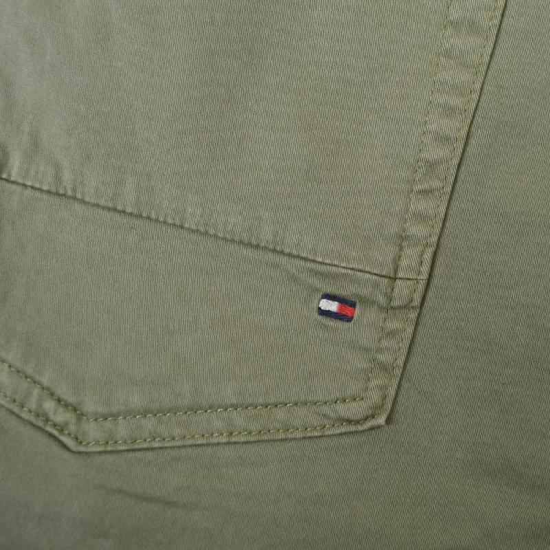 大きいサイズメンズ TOMMY HILFIGER トミーヒルフィガー 5-Pocket Pant チノパン 5ポケット ガーメントウォッシュ ストレート カーキ オリーブ 44インチ | TOMMY HILFIGER | 06