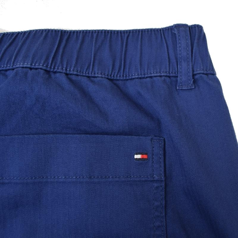 大きいサイズメンズ TOMMY HILFIGER トミーヒルフィガー Utility Pant ヘリンボーン ユーティリティパンツ イージーパンツ ブルー ベージュ ゴルフウエア XL XXL | TOMMY HILFIGER | 07