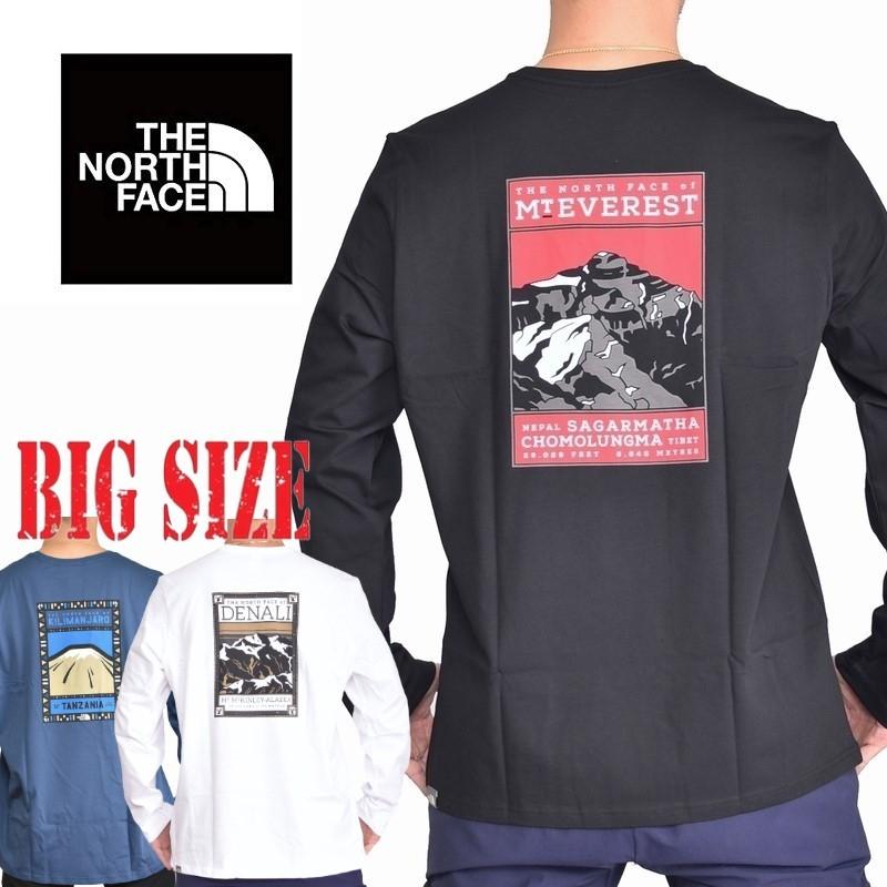 大きいサイズ メンズ ノースフェイス ロンt 長袖 ｔシャツ バックプリント 海外モデル ヨーロッパライン The North Face Xl Xxl 黒 白 M便 1 1 Tnf 010 V Deff 大きいサイズメンズ専門店 通販 Yahoo ショッピング