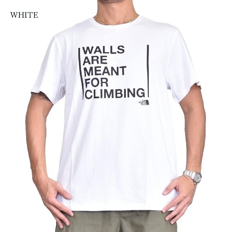 SALE 大きいサイズ メンズ ノースフェイス 半袖 ロゴプリント Ｔシャツ WALLS ARE FOR CLIMBING EUライン 海外モデル 黒 白 青 赤 黄 [M便 1/1] XL XXL｜deff｜06