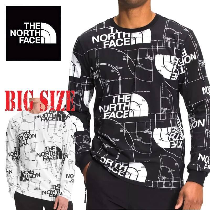 ノースフェイス 大きいサイズ メンズ ロンT 長袖 Ｔシャツ 総柄 XL XXL USAモデル Half Dome AOP Long Sleeve  Tee THE NORTH FACE [M便 1/1] : tnf-034-i : deff 大きいサイズメンズ専門店 - 通販 -