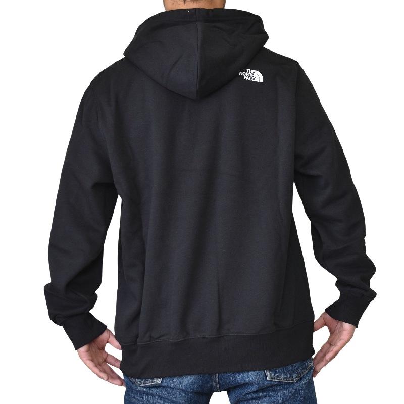 ノースフェイス パーカー メンズ 黒 裏起毛 海外XXL 日本4L相当 tb ザ