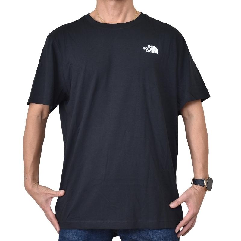 大きいサイズ メンズ ノースフェイス THE NORTH FACE 半袖 ボックスロゴ Ｔシャツ バックプリント BOX NSE TEE  USAモデル XL XXL XXXL | THE NORTH FACE | 01