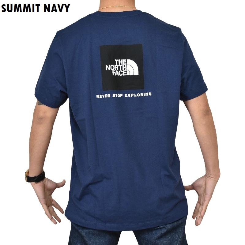大きいサイズ メンズ ノースフェイス THE NORTH FACE 半袖 ボックスロゴ Ｔシャツ バックプリント BOX NSE TEE  USAモデル XL XXL XXXL | THE NORTH FACE | 08