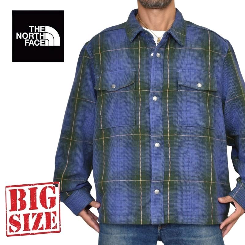 THE NORTH FACE チェック柄ジャケット XL THE NORTH FACE 大きいサイズ メンズ ノースフェイス 長袖