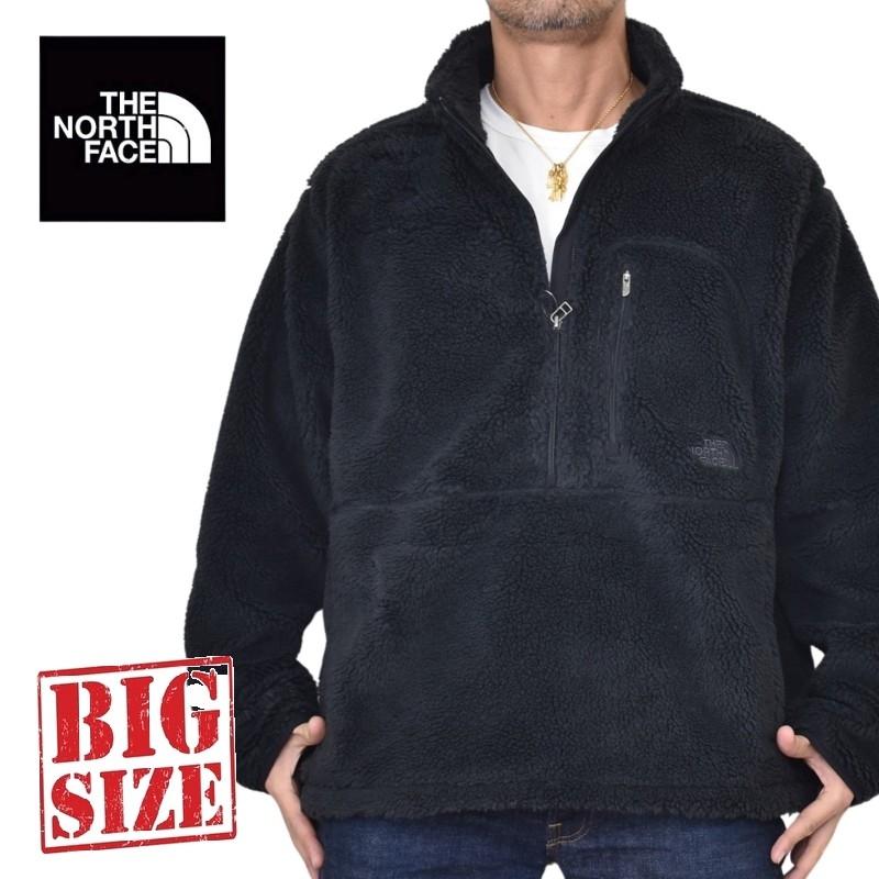日本製 【THE NORTH FACE】ボアフルジップフリースプルオーバー XL THE NORTH FACE（ザ ノースフェイス） 大きいサイズ メンズ ノース
