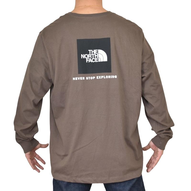 大きいサイズ メンズ ノースフェイス ロンT 長袖 Ｔシャツ THE NORTH FACE EVOLUTION BOX NSE REGULAR LS TEE XXL | THE NORTH FACE | 04