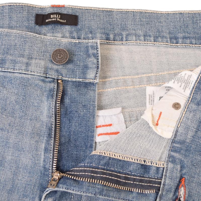 大きいサイズ メンズ TRUE RELIGION トゥルーレリジョン billy sn light blue jeans 34 デニムパンツ ジーンズ 40インチ | TRUE RELIGION | 03